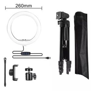 10” Ring Light & Tripod - Travel Size